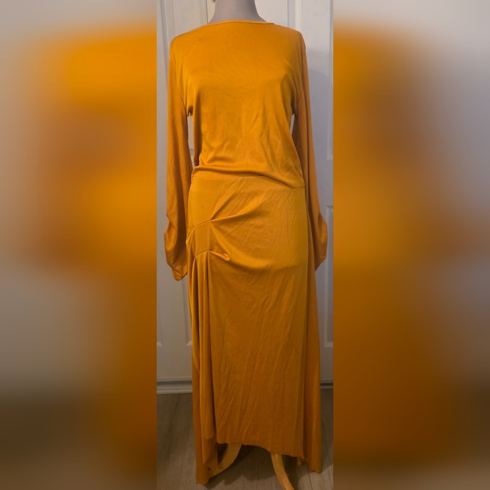 Zara Two-Piece Set – Mustard Gold